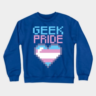 Geek Pride - TransSexual Pride Crewneck Sweatshirt